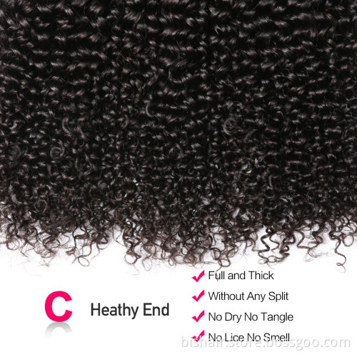 Wholesale 10A Brazilian twisted curly hair 3 bundles of high quality curly hair extensions 100% real hair extensions discounts